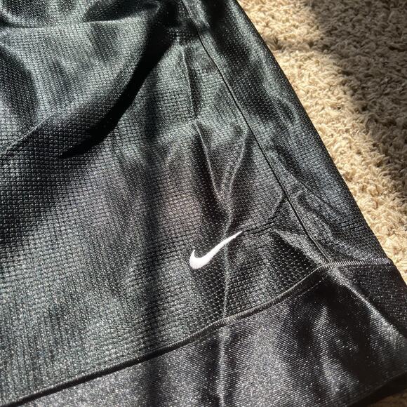 Nike Basketball Shorts Mens Large Black Mesh Lined Dazzle Athletic Sports Active - Picture 3 of 7